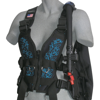 Zeagle Zena Front Color Panel Floral Blue